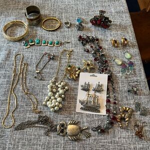 Over 20 jewelry items which include Kate Spade, J Crew, Joan Rivers, Sarah C.